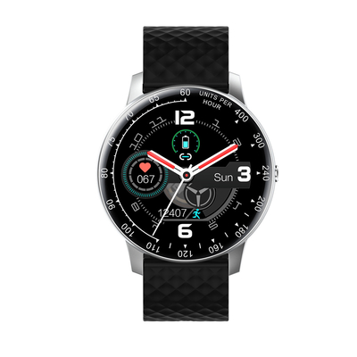 Multicolor Rotatable IP68 Waterproof Heart Rate Smartwatches , Sport Smart Wristband H30