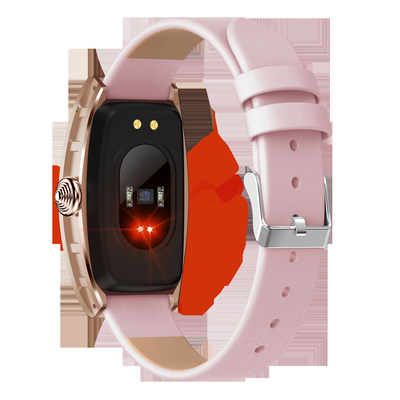 ROHS HRS3300 1.69 Inch Ladies Smart Bracelet With Rose Gold Strap